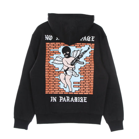 DOOMSDAY Felpa Cappuccio Uomo No More Space Hoodie Black da uomo