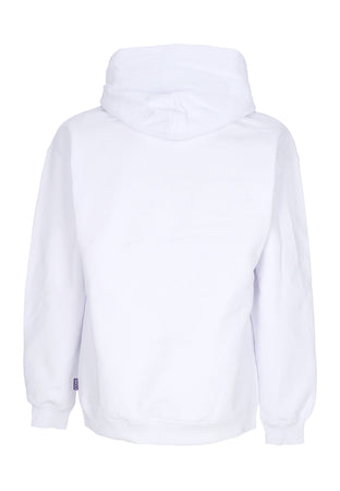 OCTOPUS Felpa Cappuccio Uomo Tentacles Logo Hoodie White da uomo