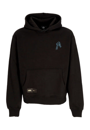 DOLLY NOIRE Felpa Cappuccio Uomo Thresh Hoodie Black da uomo