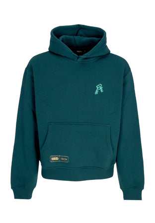 DOLLY NOIRE Felpa Cappuccio Uomo Thresh Hoodie Forest Green da uomo