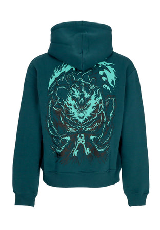 DOLLY NOIRE Felpa Cappuccio Uomo Thresh Hoodie Forest Green da uomo