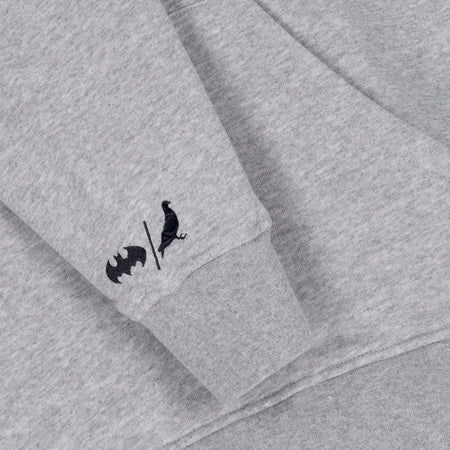 STAPLE Felpa Cappuccio Uomo Villains Graphic Hoodie X Batman Grey Heather da uomo