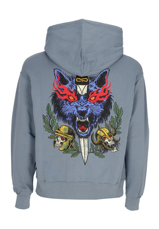 PROPAGANDA Felpa Cappuccio Uomo Werewolf Hoodie Storm da uomo