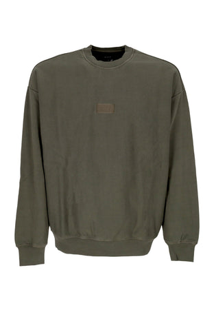 HUF Felpa Girocollo Uomo Mason Crewneck Fleece Hunter Green da uomo