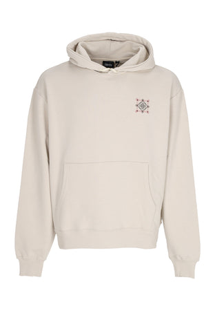 DOLLY NOIRE Felpa Leggera Cappuccio Uomo Makara Hoodie Beige da uomo
