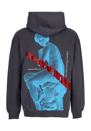 IUTER Felpa Leggera Cappuccio Uomo Nymph Hoodie Asphalt da uomo