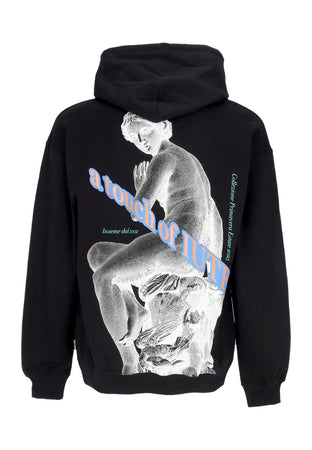 IUTER Felpa Leggera Cappuccio Uomo Nymph Hoodie Black da uomo