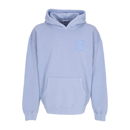 OBEY Felpa Leggera Cappuccio Uomo Pigment Eyes Icon Extra Heavy Hoodie Pigment Hydrangea da uomo