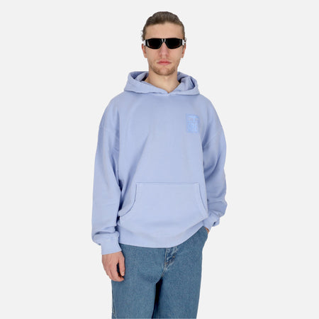 OBEY Felpa Leggera Cappuccio Uomo Pigment Eyes Icon Extra Heavy Hoodie Pigment Hydrangea da uomo