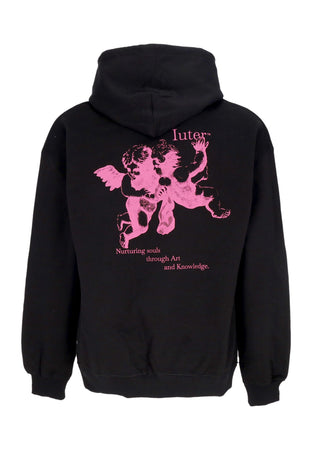 IUTER Felpa Leggera Cappuccio Uomo Souls Hoodie Black da uomo