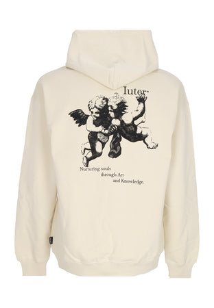 IUTER Felpa Leggera Cappuccio Uomo Souls Hoodie Cream da uomo