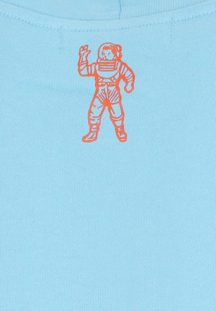 BILLIONAIRE BOYS CLUB Felpa Leggera Cappuccio Uomo Tropical Island Fill Arch Logo Popover Hoodie Blue da uomo