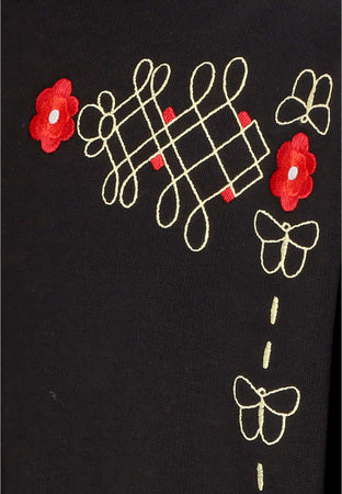 IUTER Felpa Leggera Cappuccio Uomo Western Hoodie Black da uomo