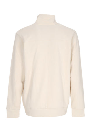 47 BRAND Felpa Leggera Collo Alto Uomo Mlb Embroidery Helix Track Jacket Neyyan Oat Milk da uomo