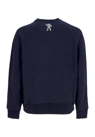 BILLIONAIRE BOYS CLUB Felpa Leggera Girocollo Uomo Arch Logo Crewneck Navy da uomo