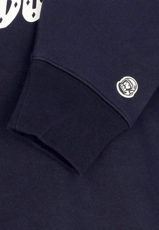 BILLIONAIRE BOYS CLUB Felpa Leggera Girocollo Uomo Arch Logo Crewneck Navy da uomo