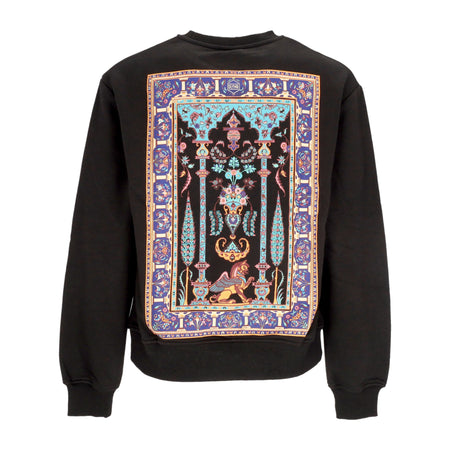 DOLLY NOIRE Felpa Leggera Girocollo Uomo Persian Rug Crewneck Black da uomo
