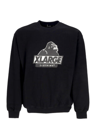 XLARGE Felpa Leggera Girocollo Uomo Slanted Og Crewneck Black da uomo