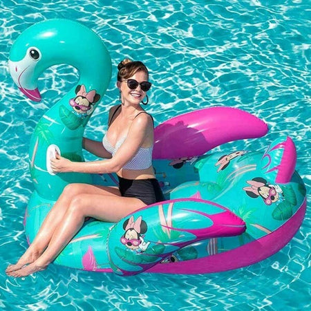 Fenicottero-Minnie-Gonfiabile-Gigante-Isola-Materassino-Mare-Piscina-174x140x141cm