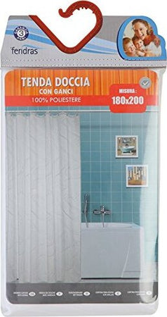 FERIDRAS-187002-Tenda-Doccia,-Poliestere,-Multicolore,-5x180x200-cm