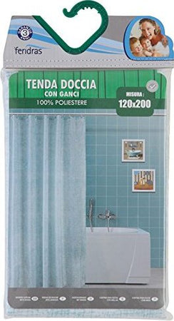 FERIDRAS-187043-Tenda-Doccia,-Poliestere,-Multicolore,-5x120x200-cm