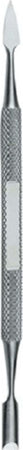 Ferretto-Cuticole-Doppio-Spingi-Pelle-Tondo-E-Coltello-Punta-In-Acciaio-Manicure