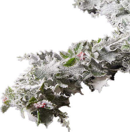 Festone con agrifoglio e punte innevate ghirlanda decorativa color verde e bianco da 183 cm Casa e cucina/Decorazioni per interni/Addobbi e decorazioni per ricorrenze/Decorazioni natalizie/Orpelli e festoni MagiediNatale.it - Altamura, Commerciovirtuoso.it