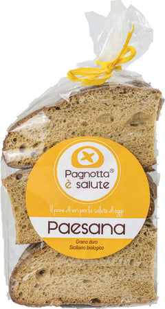 Fette di Pane Biologico Tostate Pane Biologico semi-integrale di Semola di Grano Duro Siciliano e Grani Antichi Siciliani Bio Alimentari e cura della casa/Preparati da cucina e da forno/Preparati per prodotti da forno/Pane Pagnotta è Salute - Milazzo, Commerciovirtuoso.it