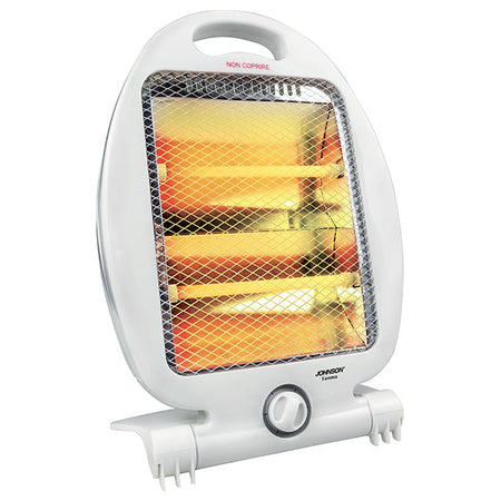 Fiamma Stufa al Quarzo Compatta Potenza 400-800W 2 Elementi Riscaldanti Spegnimento Automatico Basso Consumo