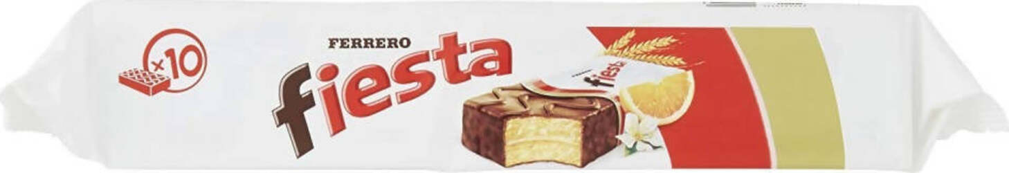 Fiesta Ferrero Merendina Snack Fiesta Classica Monoporzione 36 Gr Cad. Merendine Fiesta Cioccolato Confezionate Singnolarmente Alimentari e cura della casa/Snack dolci e salati/Barrette ai cereali e barrette snack Non solo alimenti - Albano Laziale, Commerciovirtuoso.it