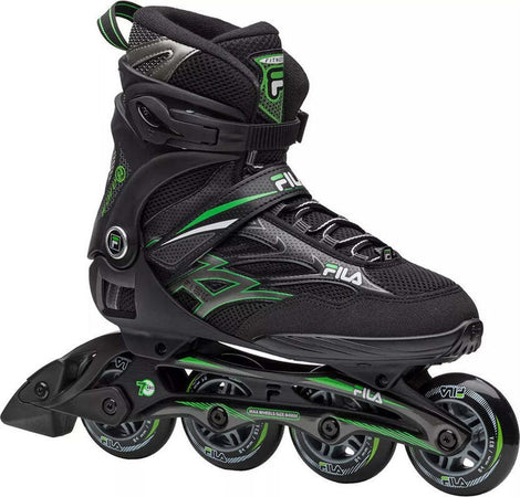 Fila-Pattini-in-Linea-WAVE-84-BLACK/GREY/GREEN