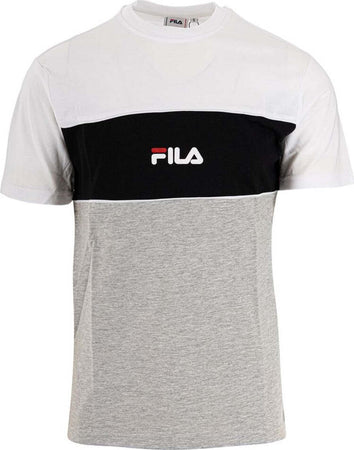 Fila T-shirt Uomo A Maniche Corte Bianca Nera E Grigia Melange Con Logo A Vista 100% Cotone Moda/Donna/Abbigliamento/T-shirt top e bluse/T-shirt Kanal 32 - Santa Maria di Licodia, Commerciovirtuoso.it