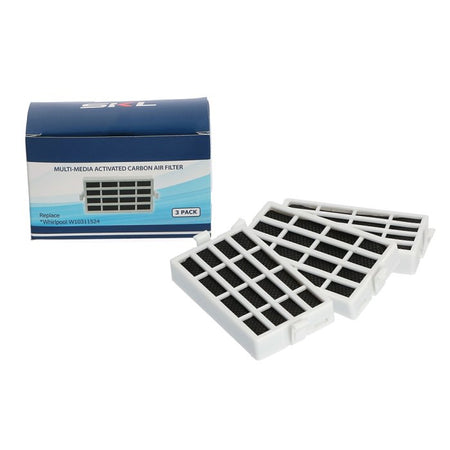 3x Filtro Aria Antibatterico e Antiodore per Frigorifero