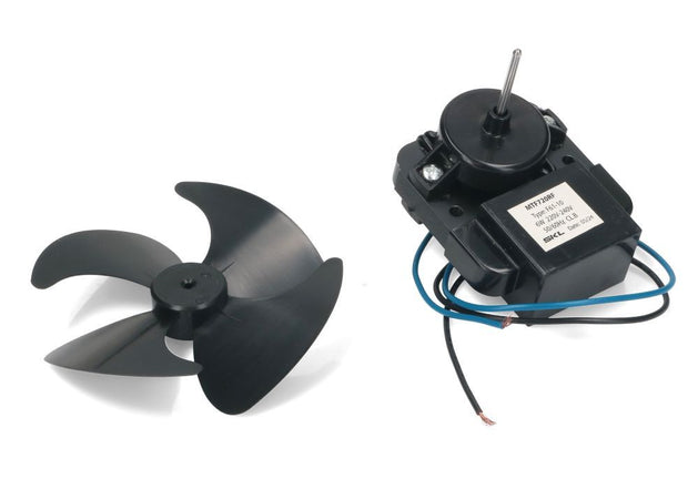 Motorino con Ventola 100 mm Albero 28 mm per Frigo No Frost