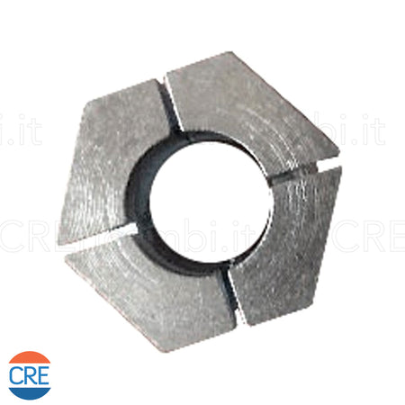 Raccordo Filettato 3/8 Foro 9,55 mm per Resistenza Lineare Stufa Pellet