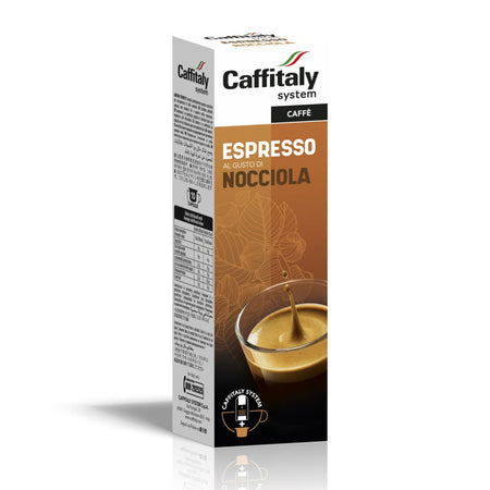 Bevanda Espresso Nocciola, 10 Capsule Originali per Caffitaly System
