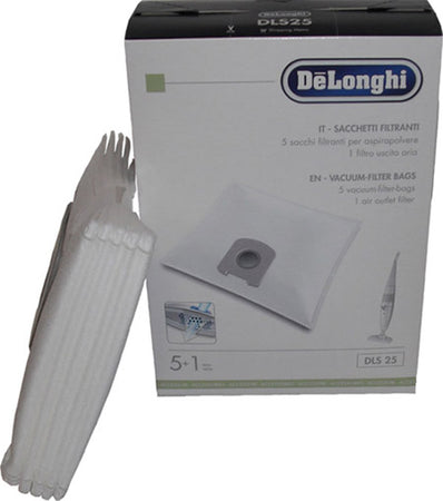Sacchetti Microfibra x5 e Filtro Uscita Aria per XCA110, XCA121, XLN1000, XLN550, XLN750, XLN800