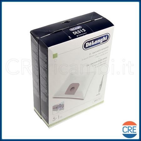 Sacchetti Microfibra x5 e Filtro Uscita Aria per XCA220, XCA245, XCA275, XLE800, XLE900