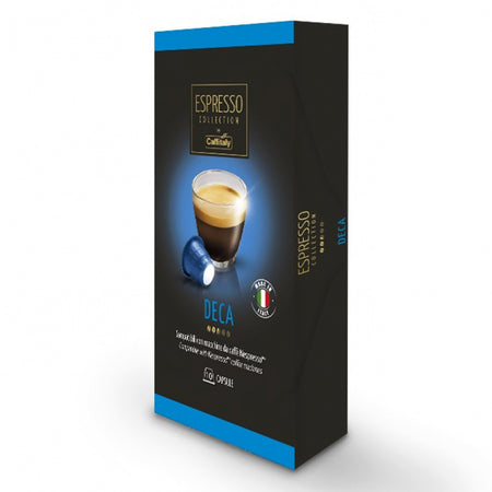 10 Capsule Compatibili con Macchina da Caffè Nespresso - Miscela "Deca"