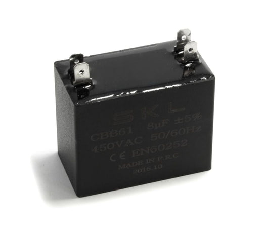 Condensatore 8uF CBB61 per Deumidificatore e Condizionatore