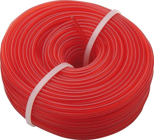 Filo-Decespugliatore-In-Nylon-Bobina-Rinforzata-Tondo-ø-3.5mm-X-20-Metri-Arancio