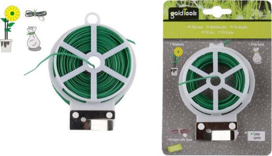 Filo-Di-Ferro-Plastificato-Anima-Di-Ferro-Per-Giardino-Giardinaggio-20-Mt-90131