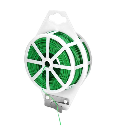 Filo Per Rilegatura Verde Con Taglierina Integrata 60 Metri Per Piante Fiori