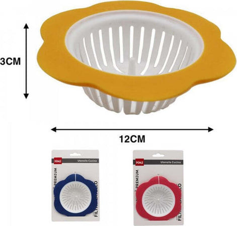 Filtro-Colino-Griglia-Plastica-80mm-Copertura-Per-Scarico-Bagno-Lavello-Cucina