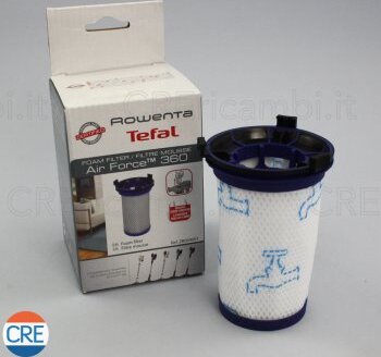 Filtro-Spugna-Blu-per-Air-Force-360,-X-Pert-Essential-260,-RH90-RH9037-RH9038-RH9039