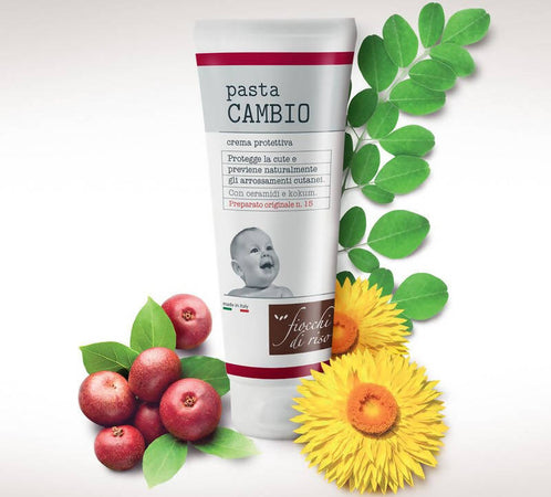 Fiocchi Di Riso Pasta Cambio Pannolino Crema Protettiva 100ml Previene gli Arrossamenti Prima infanzia/Cambio del pannolino/Creme lenitive Sanitaria Gioia del Bimbo - Villa San Giovanni, Commerciovirtuoso.it