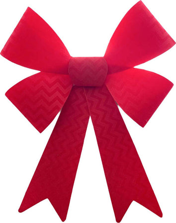 Fiocco Rosso in velluto decorazione natalizia per albero e ghirlanda Casa e cucina/Decorazioni per interni/Addobbi e decorazioni per ricorrenze/Decorazioni natalizie/Fiocchi e nastri MagiediNatale.it - Altamura, Commerciovirtuoso.it