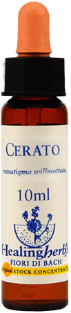 Fiori Di Bach - Cerato Gocce 10 Ml per Coloro Che Soffrono Di Incertezza