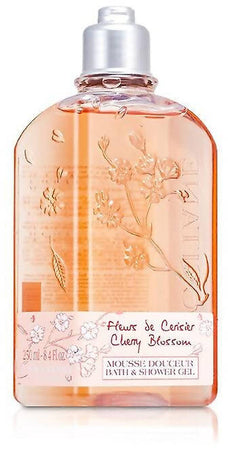 Fiori di ciliegio gel doccia L'occitane en Provence bagno schiuma Fleurs de Cerisier cherry blossom shower gel mousse 250 ml