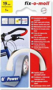 FIX-0-MOLL---5mt-x-19mm---NASTRO-ADESIVO-TELATO-EXTRA-FORTE---COLORE-BIANCO